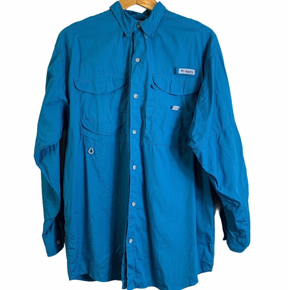 Columbia Mens Vented fishing outdoor shirt